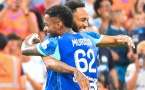 Marseille vs Aston Villa : Aubameyang claque un doublé pour son retour en France