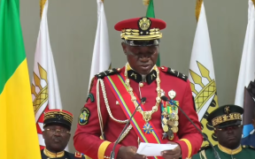 Investiture du président de la transition au Gabon : discours de Brice Clotaire Oligui Nguema