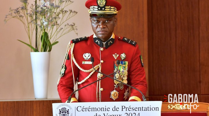 Présentation de vœux 2024 : Discours d’Oligui Nguema au corps diplomatique