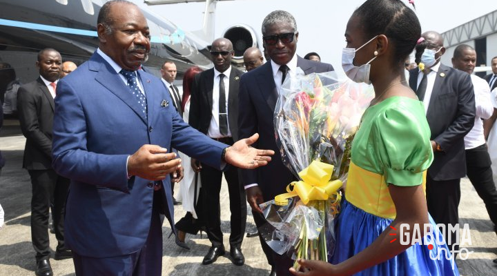 Ali Bongo en visite de travail de quelques heures en Guinée équatoriale