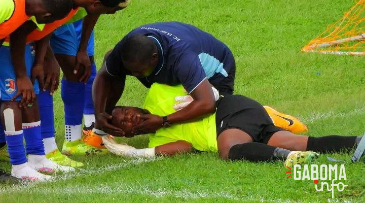 Coupe de la CAF : grosse frayeur pour le gardien gabonais Loïc Owono Ella