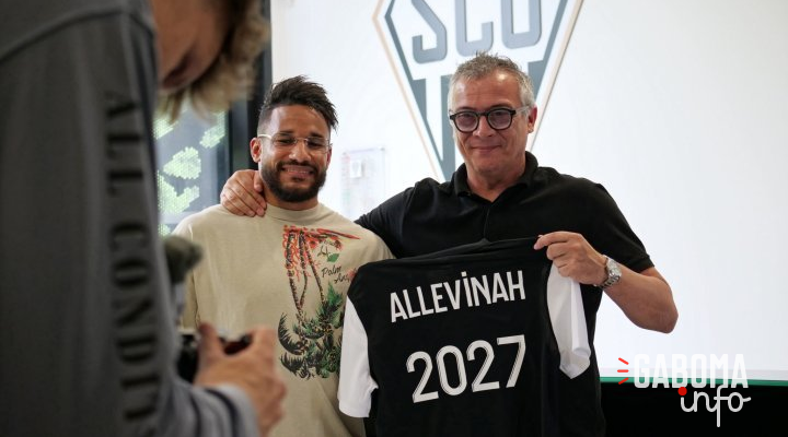 Jim Allevinah reste en Ligue 1 et rejoint le SCO d’Angers pour trois saisons