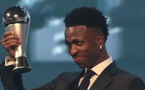 Prix The Best FIFA 2024 : Vinicius Junior vainqueur chez les hommes