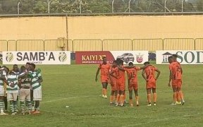 National-Foot 1 : CF Mounana et FC 105 se neutralisent lors de la deuxième journée