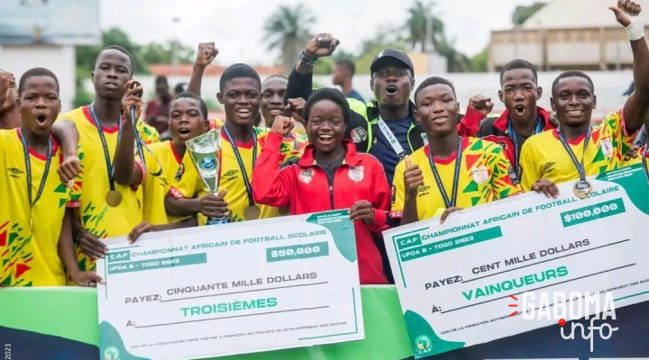 Tournoi scolaire UFOA-B 2023 : le Bénin champion pour la deuxième fois consécutive
