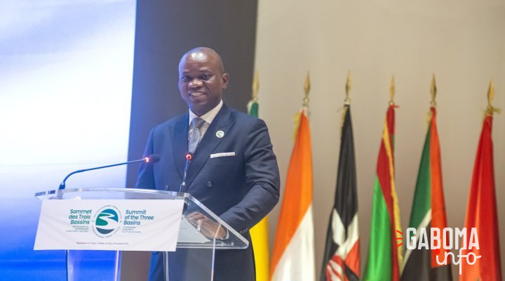 Sommet des trois bassins : discours du président de la transition du Gabon