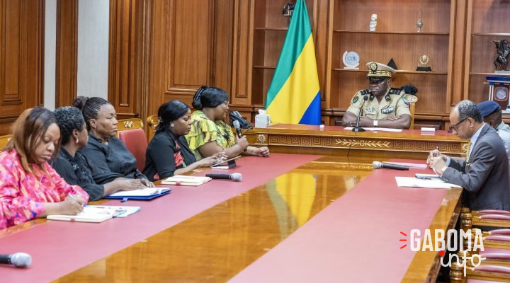 Oligui Nguema échange avec la BPW Gabon : Vers une promotion du leadership féminin