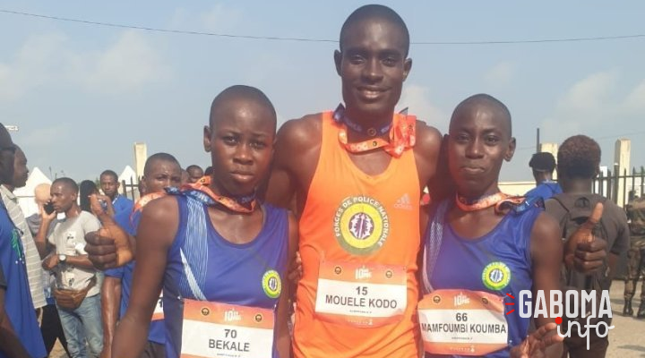 10 KM-POG : Les Forces de police gabonaise dominent l’épreuve