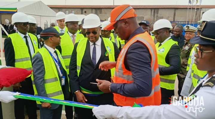 Port-Gentil&nbsp;: Oligui Nguema enchaîne les inaugurations à fort impact social