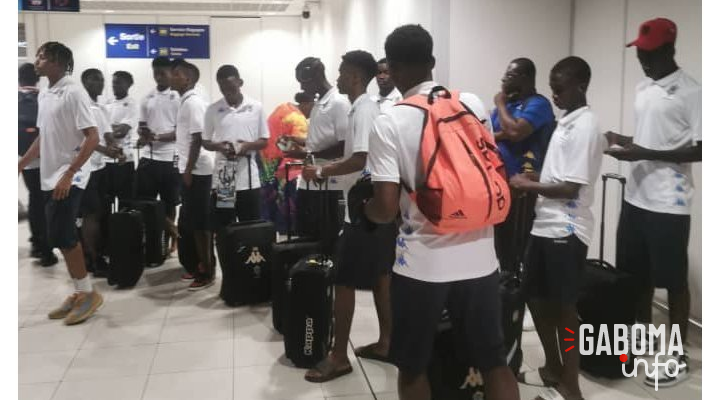 Tournoi Uniffac zonale U20 : Les Panthères du Gabon déjà à Kinshasa