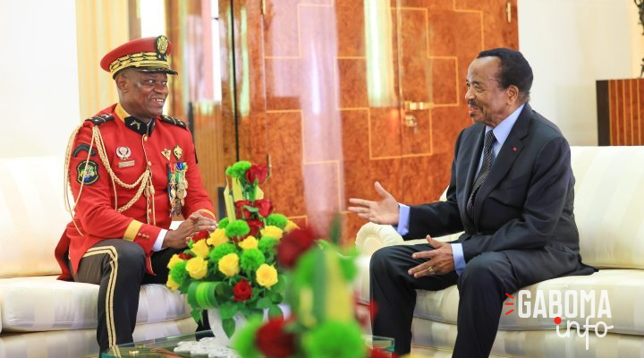 Tournée sous-régionale : le président de la transition reçu par son homologue camerounais