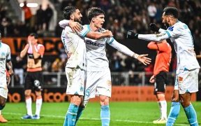 Ligue 1 : Face à Lorient, Aubameyang offre un Noël avant l’heure aux supporters de l’OM