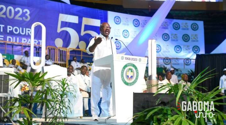 55 ans du PDG : Discours d’Ali Bongo du 2 avril 2023