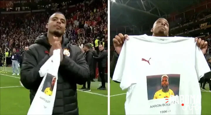 Super Lig : Mario Lemina rend hommage à Aaron Boupendza après la victoire de Galatasaray